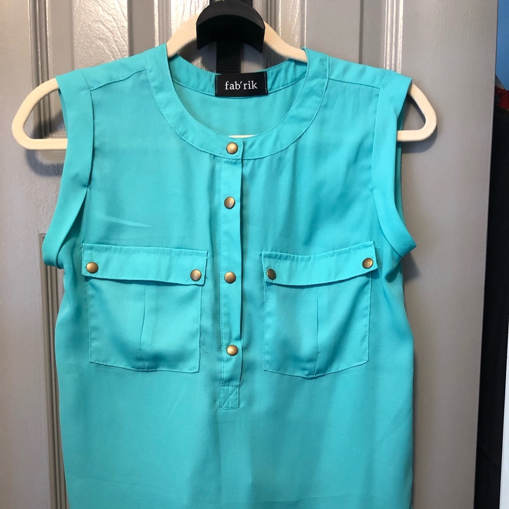 Fabrik shirt sleeve blouse